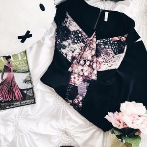 XHILARATION Bodycon Floral Dress